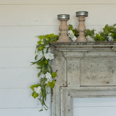 Faux Cherry Blossom Decorative Garland