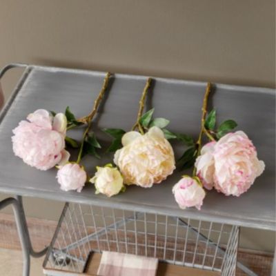 Faux Cut Peony Set of 6