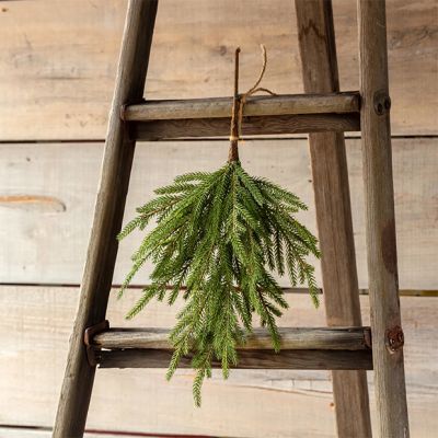 Faux Fresh Spruce Evergreen Pick