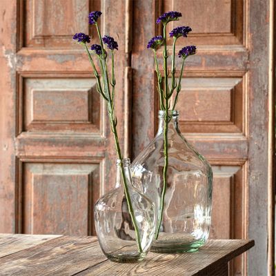Faux Plum Statice Stem