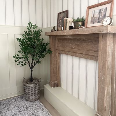 Faux Weeping Fig Tree In Pot