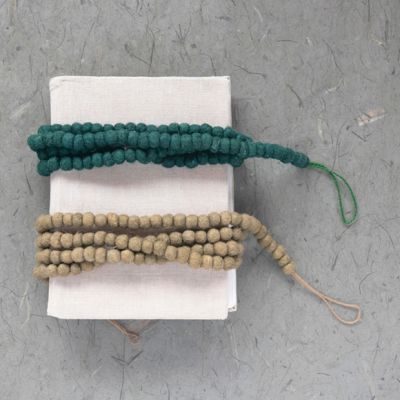 Felt Ball Garland