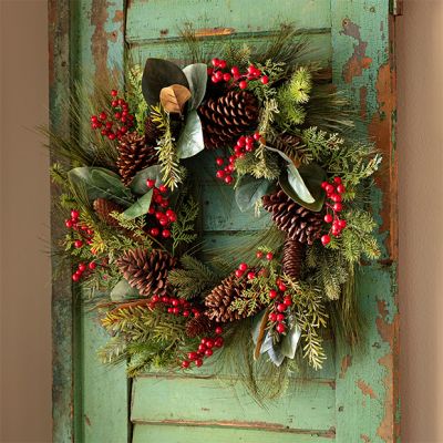 Festive Christmas Decorative Wreath