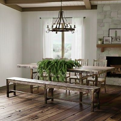 Folding Farmhouse Dining Table