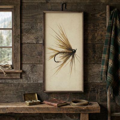 Fishing Fly Framed Wall Art