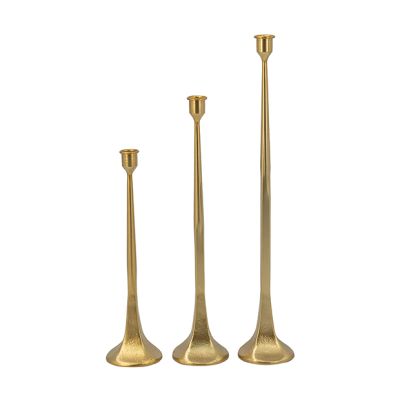 Flared Base Candle Holder Set of 3