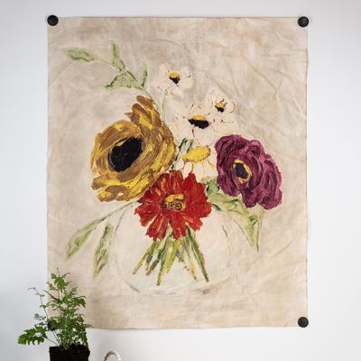 Floral Bouquet Paper Wall Art