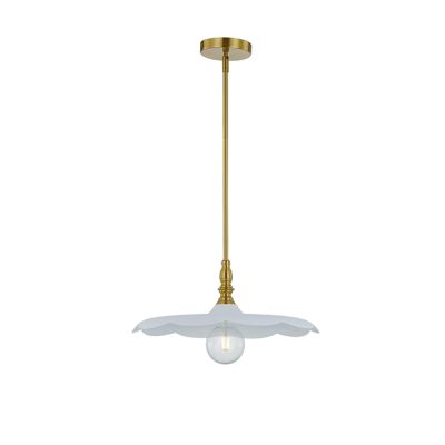 Flower Silhouette Hanging Pendant Light
