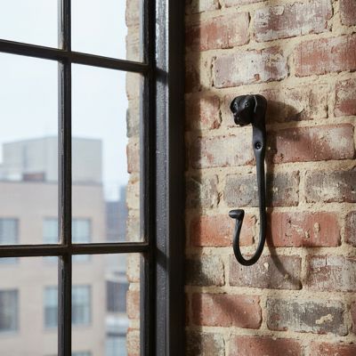 Forged Iron Dog Leash Hook