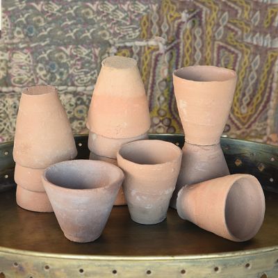 Found Terra Cotta Mini Pot