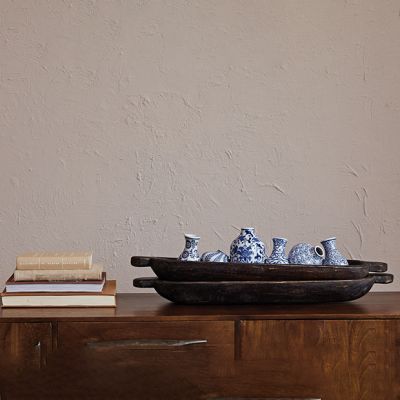 Found Wood Garden Trug With Handles