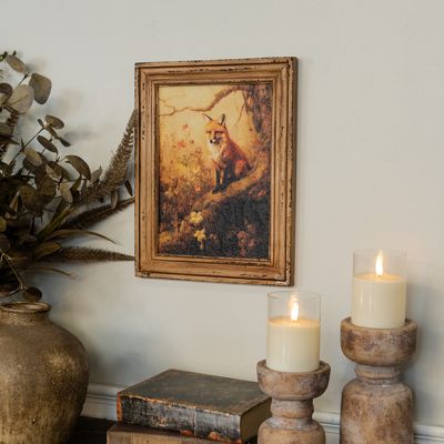 Fox In The Woods Framed Wall Decor
