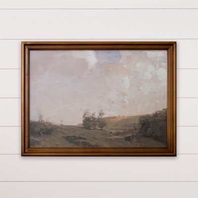 Framed English Landscape Print