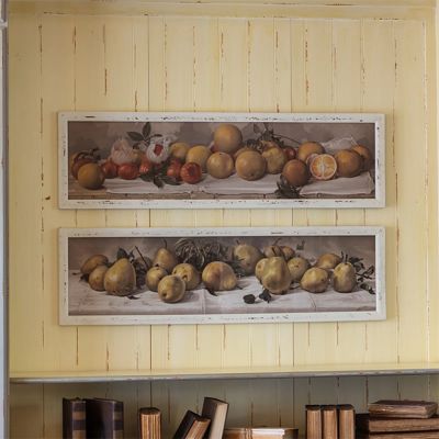 Framed Orchard Yard Print Set of 2