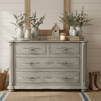 French Country 4 Drawer Chest | SHIPS FREE