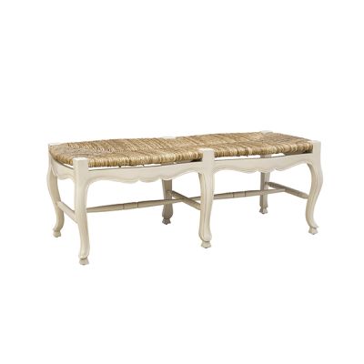 French Country Cottage Bench