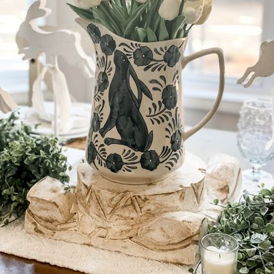 French Country Farmhouse Cake Stand 12 inch