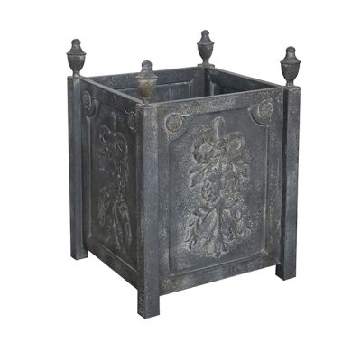 French Country Square Planter