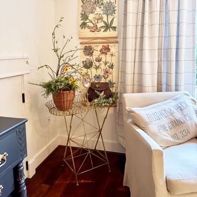 French Wire Garden Table