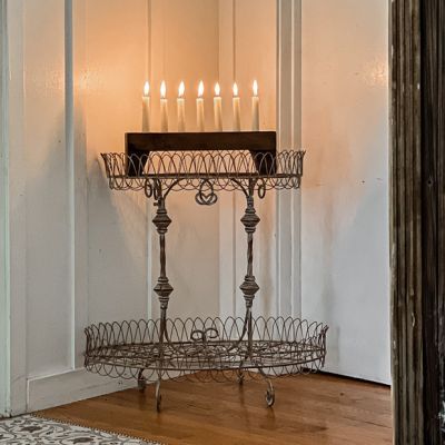 French Wire Tiered Stand