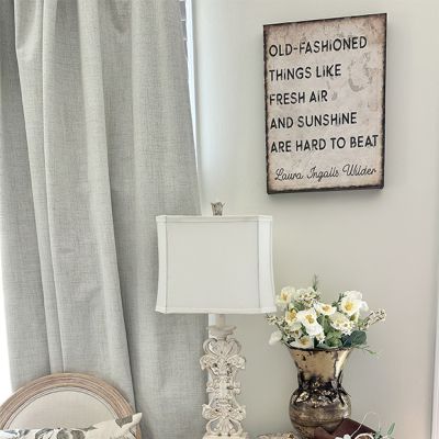 Fresh Air and Sunshine Canvas Wall Art