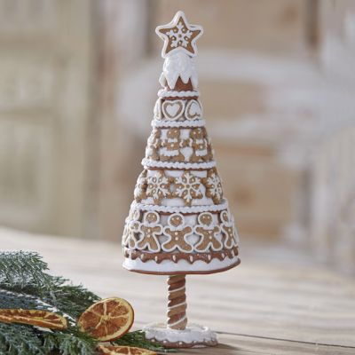 Frosted Gingerbread Tree