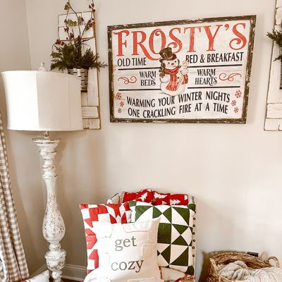 Frosty's Old Time Bed & Breakfast Canvas Wall Art