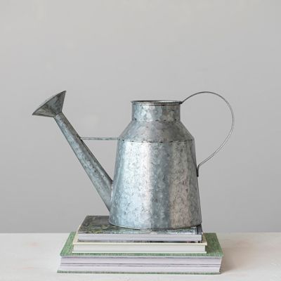 Galvanized Metal Gardening Water Can