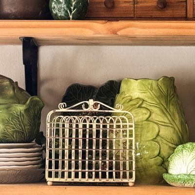Garden Gate Tabletop Napkin Holder