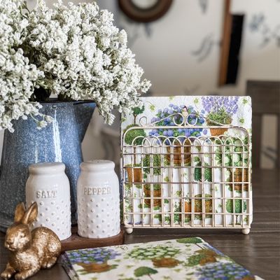 Garden Gate Tabletop Napkin Holder