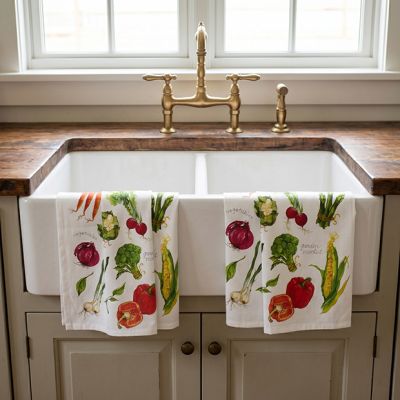 Garden Vegetables Kitchen Towel