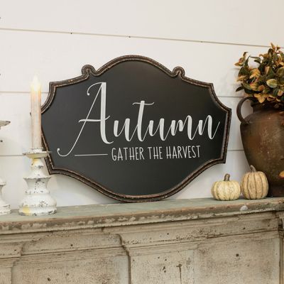 Gather Harvest Sign