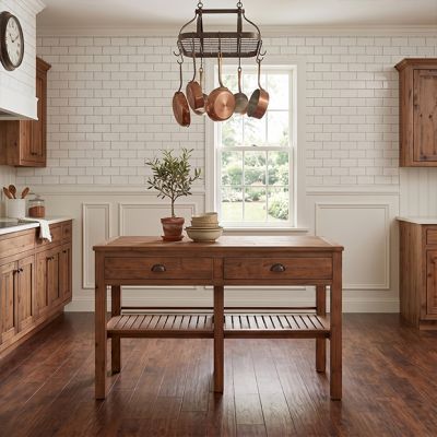 Gathered Farmhouse Kitchen Island | SHIPS FREE