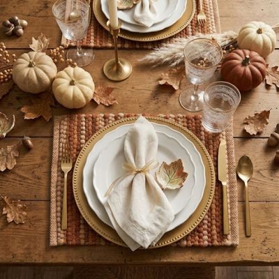 Gathered Harvest Chindi Placemat Set of 4