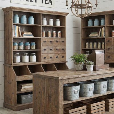 General Store Style Hutch