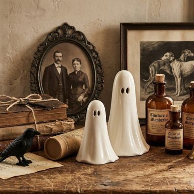 Ghostly Ceramic Figurine One of Each