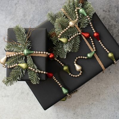 Glass Bead Festive Christmas Garland