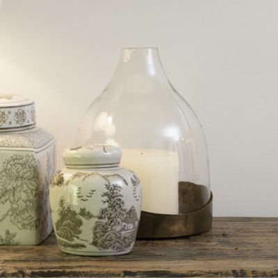 Glass Cloche Vase