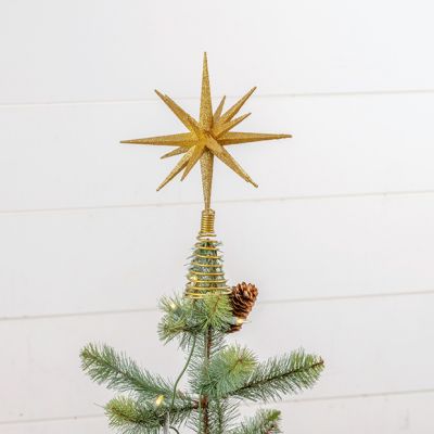 Glittered South Star Tree Topper