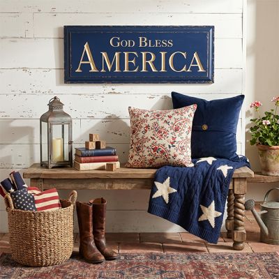 God Bless America Framed Sign