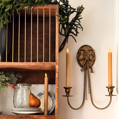 Gold Bow Wall Sconce