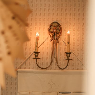 Gold Bow Wall Sconce