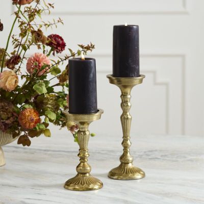 Golden Heirloom Candle Holder