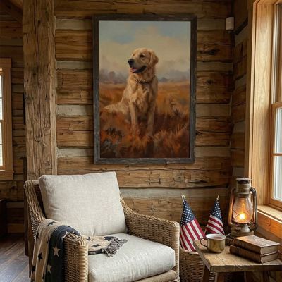 Golden Retriever Canvas Wall Art