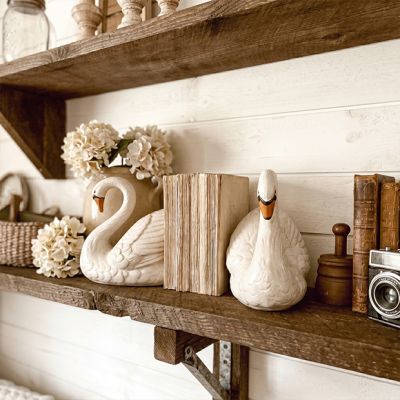 Graceful Swan Bookend Set of 2
