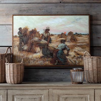 Grain Harvest Print Wall Art