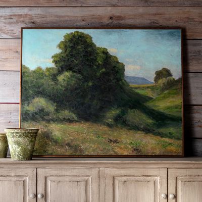 Green Valley Landscape Wall Art