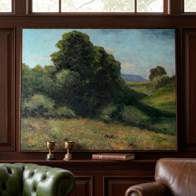 Green Valley Landscape Wall Art