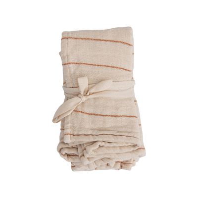Grids and Stripes Cotton Napkin Set of 4