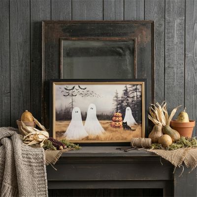 Halloween Ghosts Framed Print